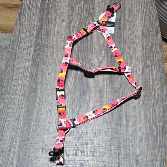 Disney Minnie Mouse Floral Harness(M) & Collar(S) - Picture 3 of 7
